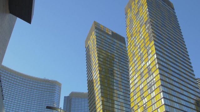 Veer Towers and Aria Resort in Las Vegas