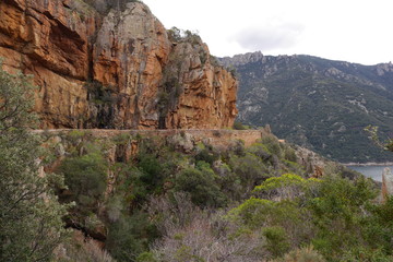 Fototapeta na wymiar Les Calanches, Korsika