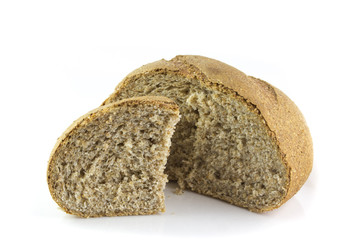 Large piece of wholemeal bread