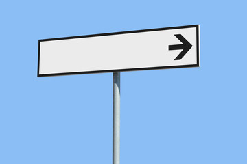 Blank plates to put your information. This image has space with the path to follow. Great for use as background in your composition.