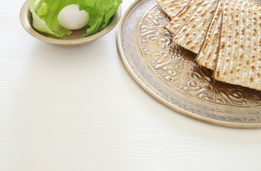 Pesah celebration concept (jewish Passover holiday).