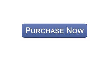 Purchase now web interface button violet color, online shopping, marketing