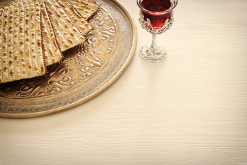 Pesah celebration concept (jewish Passover holiday).