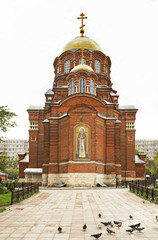 Church of St. Sergius in Tula. Russia