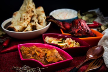 Indian food chicken Tikka Grill Flavor