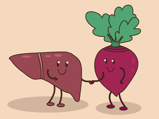 Печень и свёкла