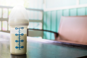 Baby Bottle with beautiful white light