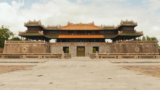 Imperial Royal Palace Of Nguyen Dynasty In Hue, Vietnam