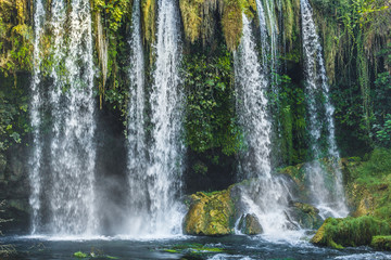 Famous Kursunlu Waterfalls in Antalya