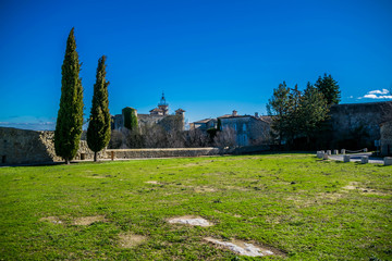 Lussan, Gard, Occitanie, France.
