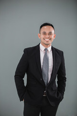 Fototapeta premium Young adult businessman