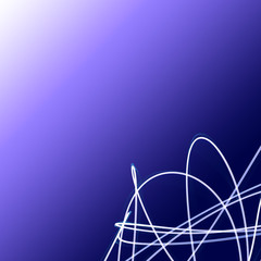 Great abstract background with messy thick lines