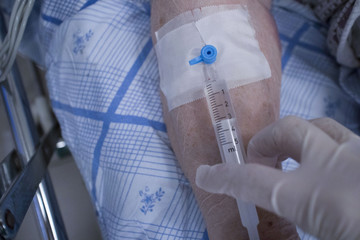 intravenous injection via Brownell, health and medicine