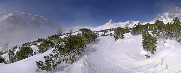 Tatry ZIma - Dolina Mięguszowiecka © Ola i Eryk