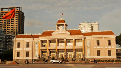 Palace of culture and leisure in the city of Nha Trang. Vietnam.