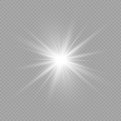 Light flare special effect. Illustration.