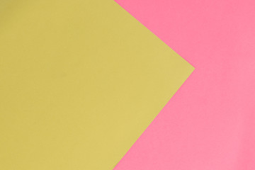yellow and pink color paper background