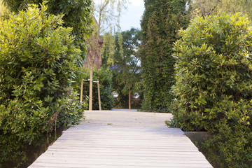 Parc del Centre del Poblenou path