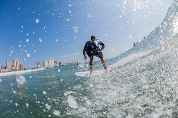 Surfing Water Action Durban