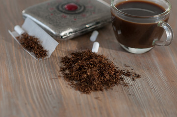 Smoking tobacco and roll-up