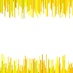 Color abstract geometrical background from vertical stripes in yellow tones - vector design