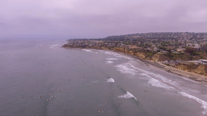 La Jolla Palisades Park, San Diego aerial view