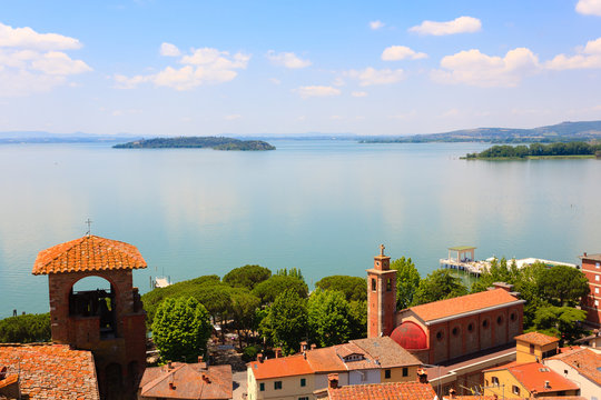 Lake Trasimeno View, Italy