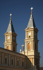 Fototapeta na wymiar Cathedral of Holy Saviour in Ostrava. Czech Republic