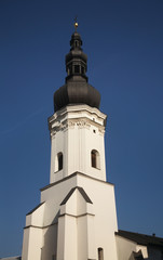 Fototapeta na wymiar Church of St. Wenceslaus in Ostrava. Czech Republic