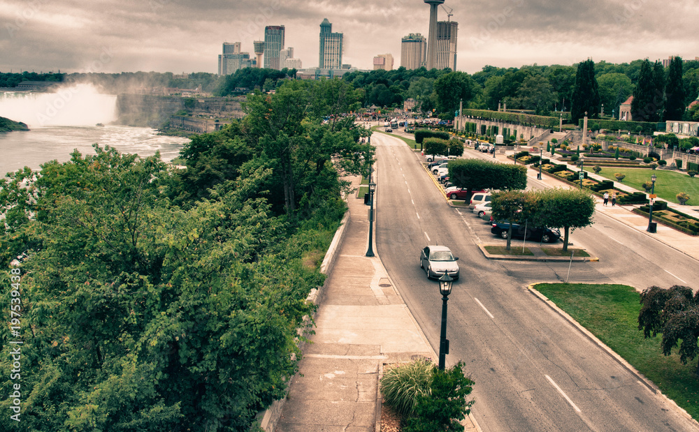 Canvas Prints power of niagara falls, canada