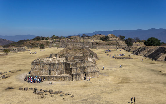 Las ruinas de Monte Alban Oaxaca, Mexico