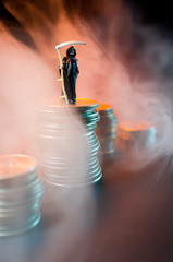 Grim Reaper Evil Money