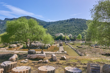 The Ancient city of Claros , Izmir-Turkey