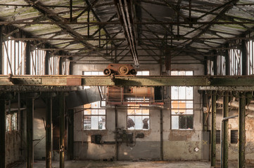 Metallfabrik vor dem Abriss, Lostplace