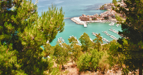 Naklejka premium Colors of Sicily in Summer