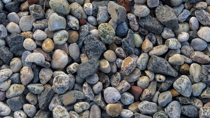 Pebbles on the beach