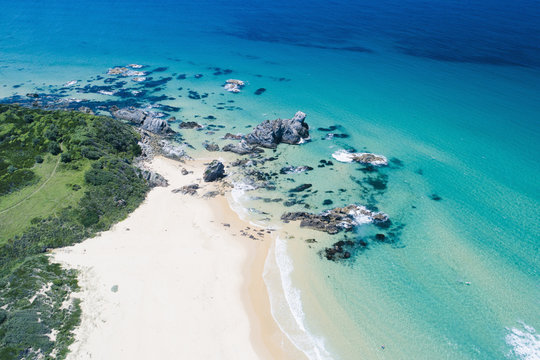 Australia, New South Wales, Bermagui, Sea and beach