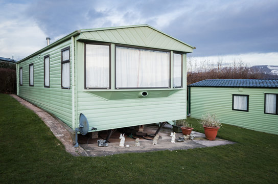 Static Caravan On A Site In Wales