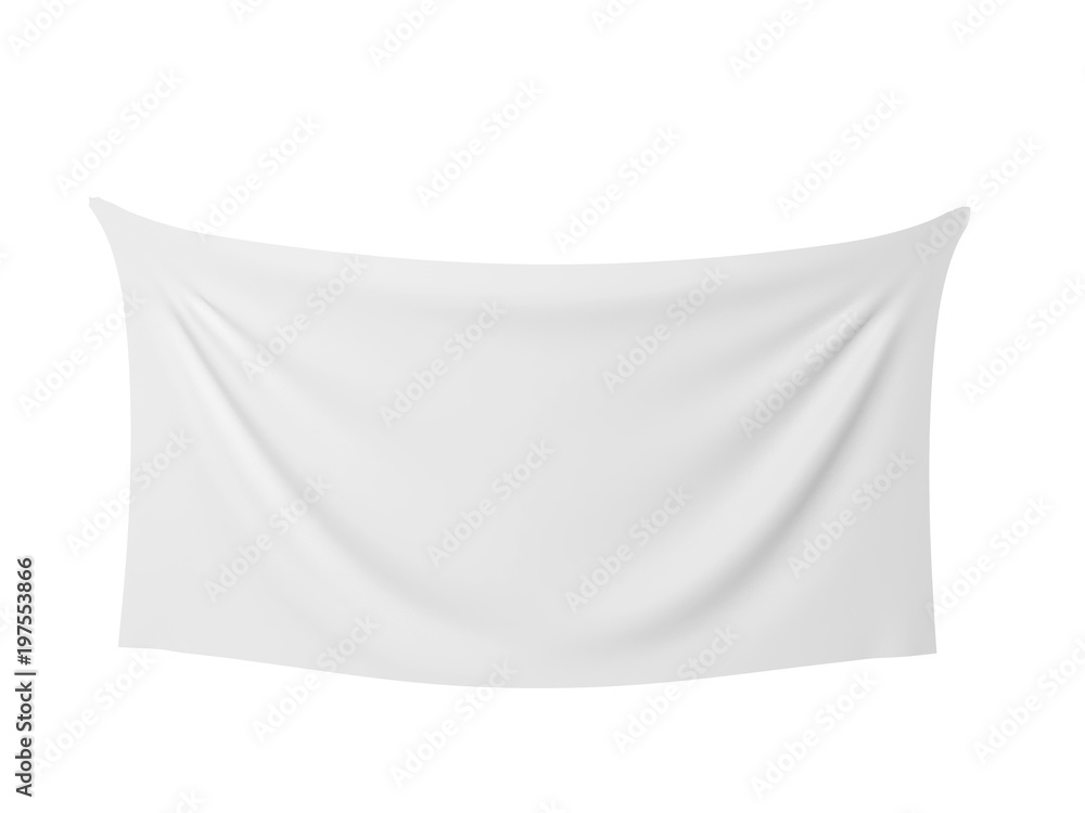 Canvas Prints blank cloth banner