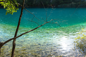 Plitvice Lakes, Croatia Waterfall. Amazing Place.