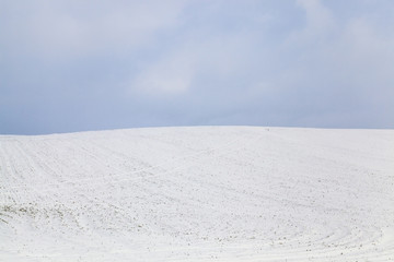 Snow drifts