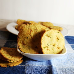 indian food fenugreek methi puri