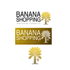 Logo banana Centro comercial, Cambur