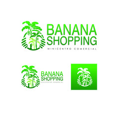 Logo  Banana Centro Comercial, Planta de Bananas