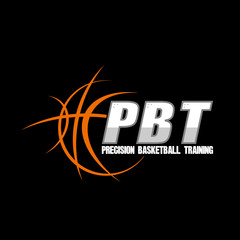 simple logo for basketball team