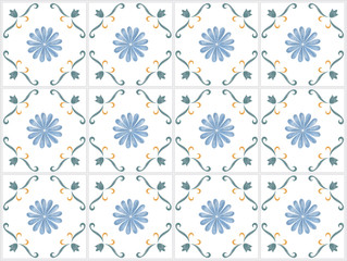 Illustration of a drawing pattern