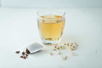 Tea Coffee flower tea Flower tea in door sofe light 
