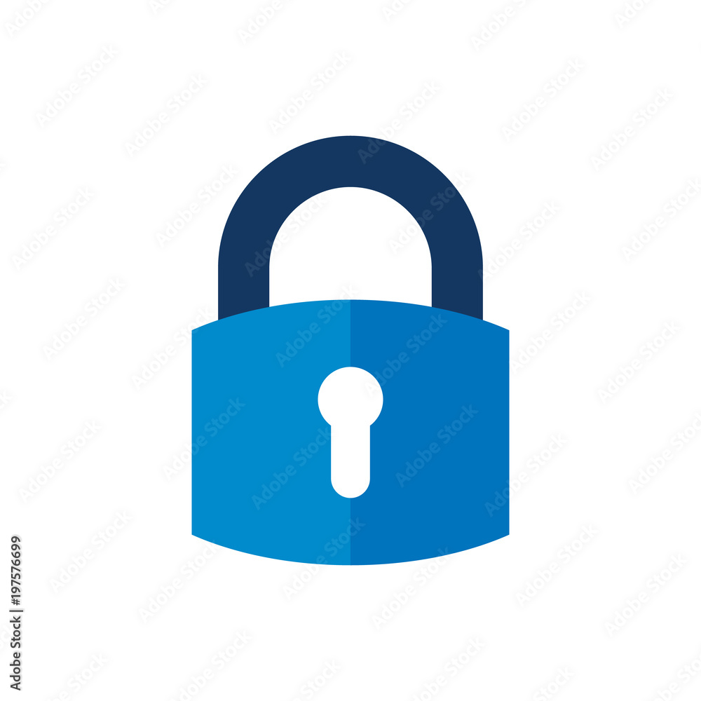 Canvas Prints security logo icon design