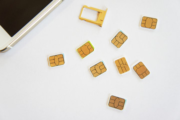 SIMカード選択