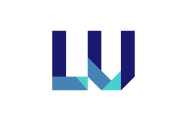 LU Ribbon Letter Logo